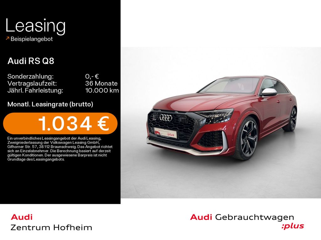 Audi RS Q8 tip*305 km/h*Keramik*B&O*HUD*Pano*Matrix*V