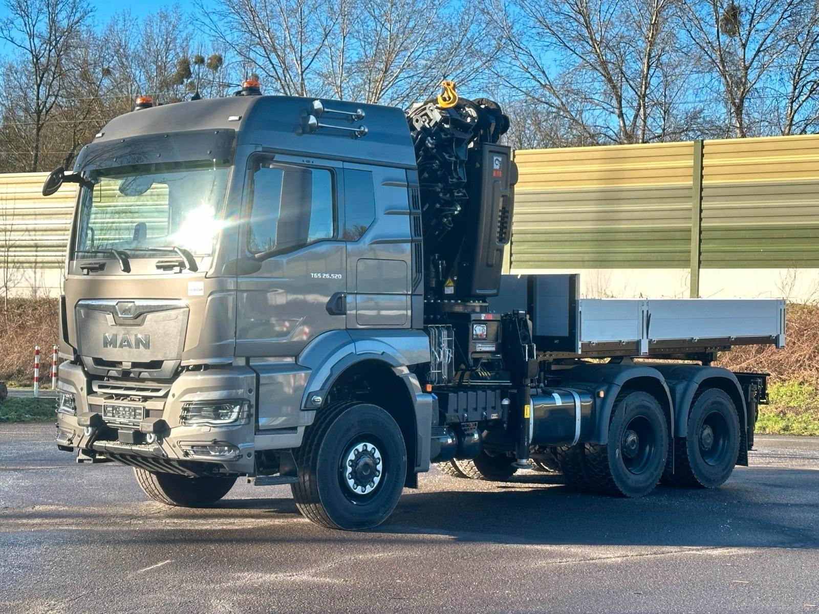 MAN TGS 33.520 6x6 Kran  HIAB X-HIPRO 548E-8Seilwind