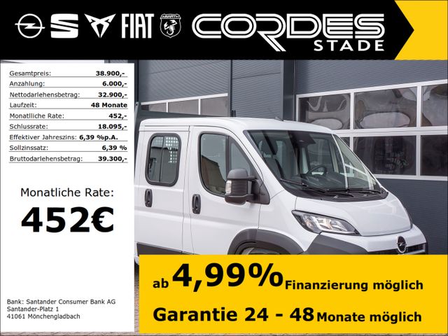 Opel Movano Pritsche Doka L3H2 3,5t 2.2 Diesel 140 7-