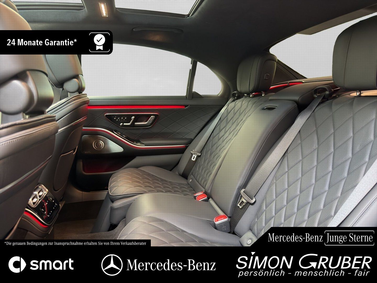 Fahrzeugabbildung Mercedes-Benz S 580 4M Lang AMG Exklusiv Chauffeur Executive