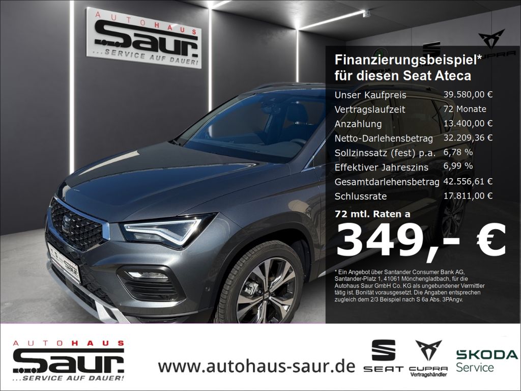 Ateca Xperience 1.5 TSI DSG AHK PDC PANORAMA NAV