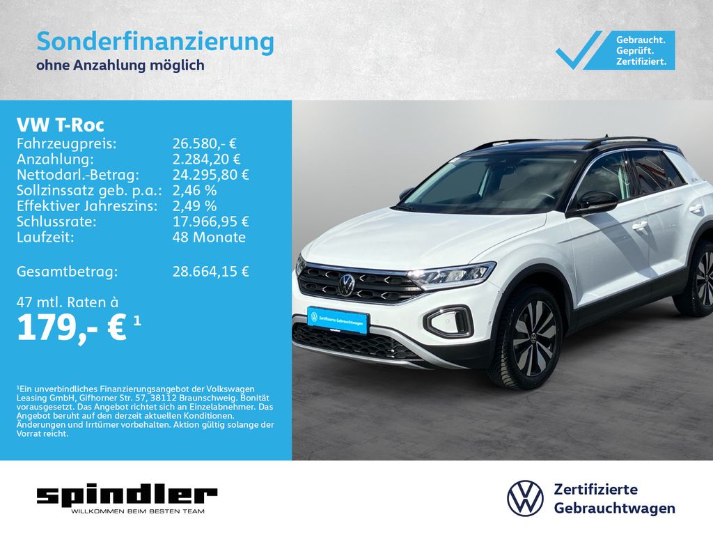 T-Roc Goal 1.5TSI DSG / Navi, ParkAssi, LED, ACC