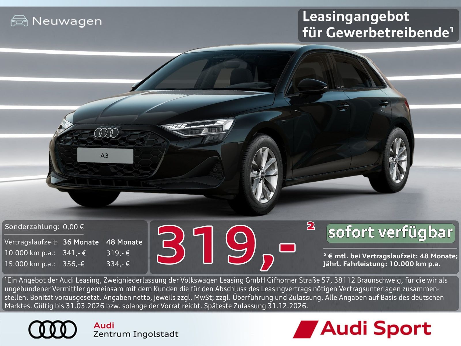 Audi A3 Sportback TFSI S tronic NAVI+ UPE 38.280,-