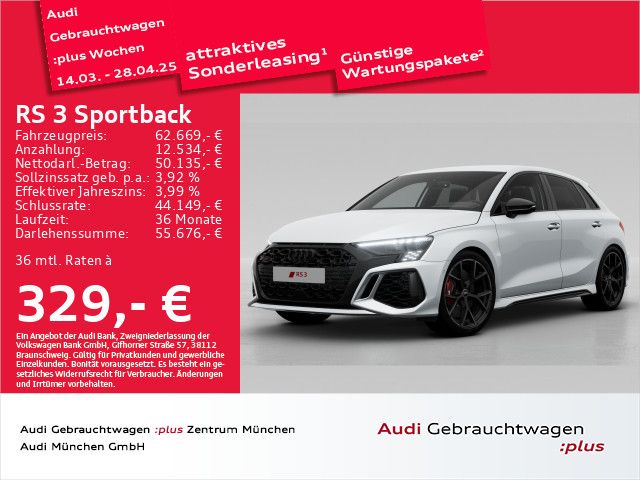 Audi RS3 Sportback S tronic B&O/Sportabgas//Matrix/Hu