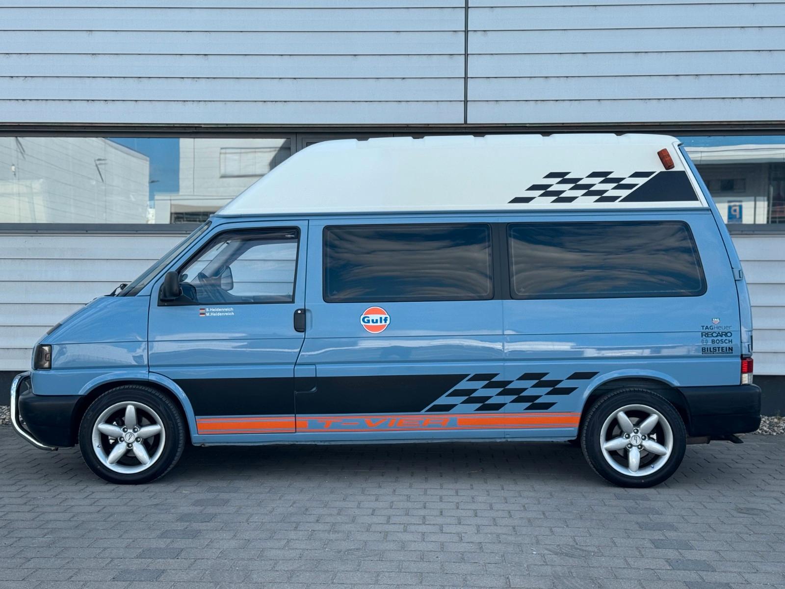 Volkswagen T4 2.4d WoMo AHK Alu Leder Rampe Hoch+Lang