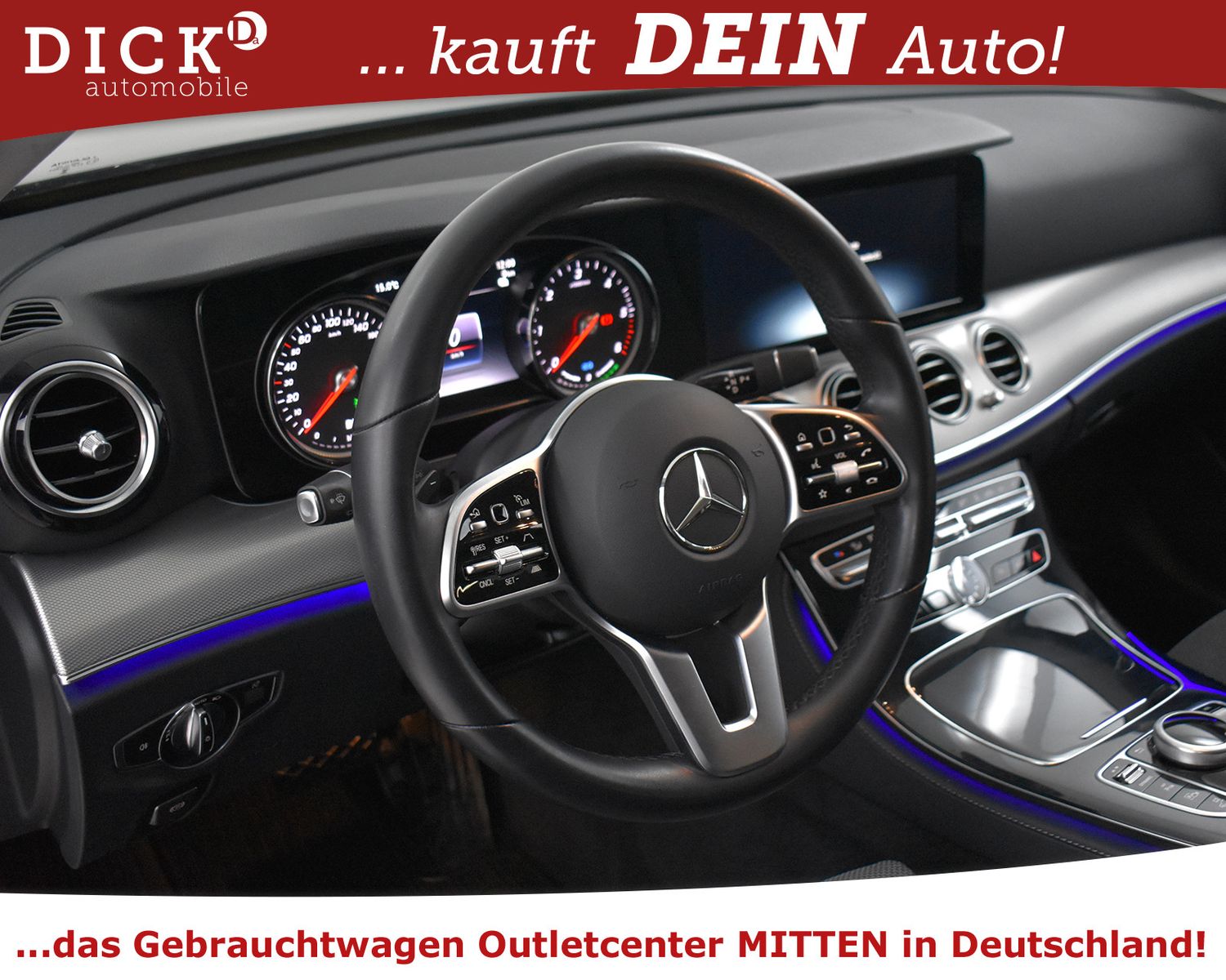 MERCEDES-BENZ E300de T 2X AMG Line BURMES+360+STANDHZ+ACC+LED+ - Image 10