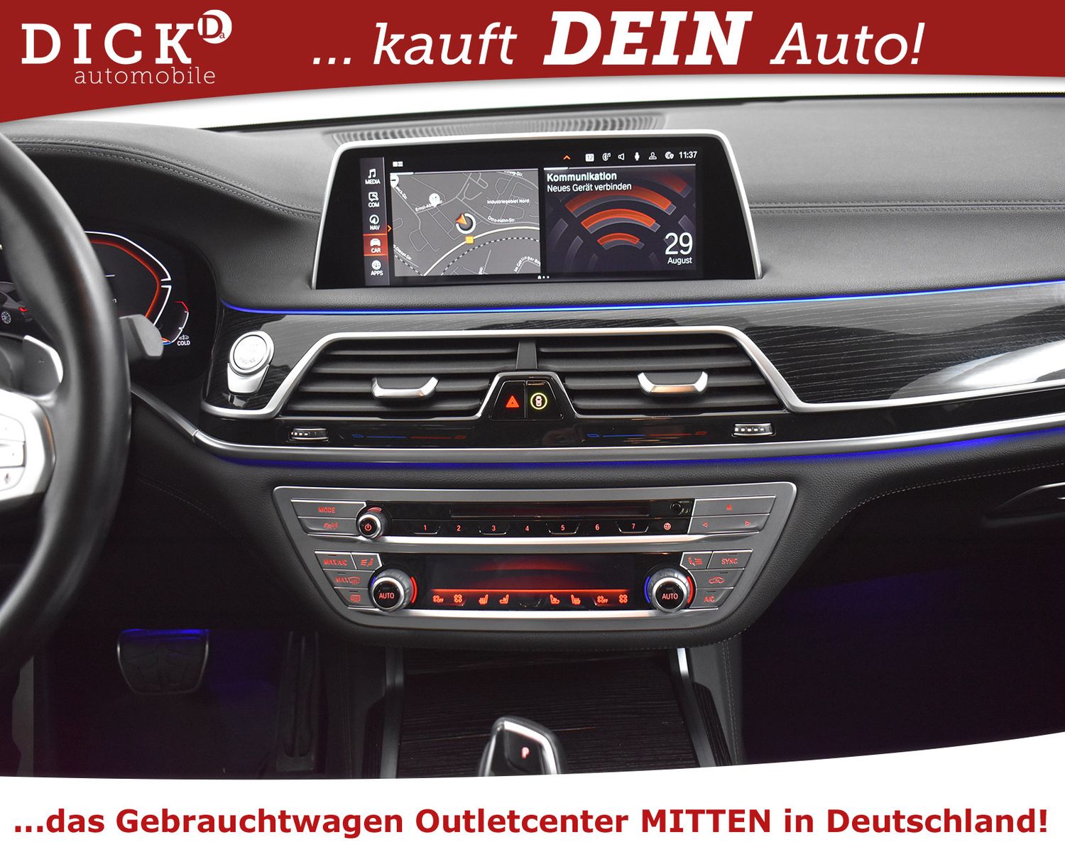 BMW 730d Sport Aut M PAKET+LUFT+SOFT+KOMFORSI.+KAMER - Image 14