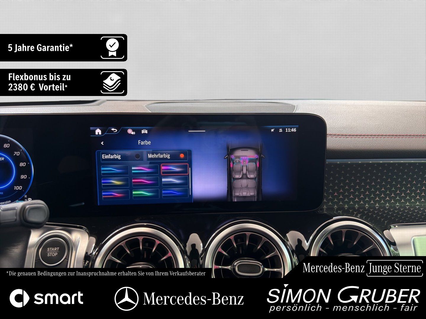 Fahrzeugabbildung Mercedes-Benz EQB 300 4M AMG Panorama HUD Distronic 7Sitze