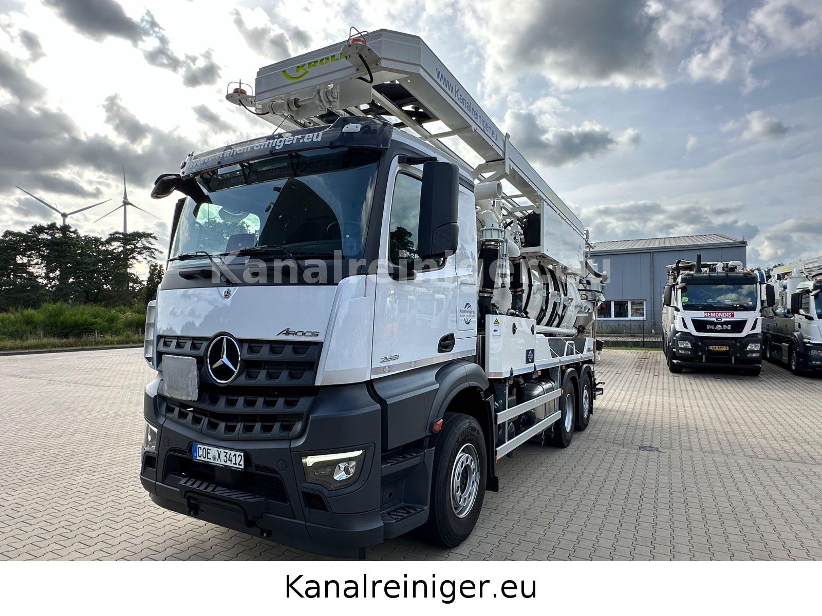 Mercedes-Benz AROCS 2548 L 6x2 / KROLL Wasserrückgewinner WRS1