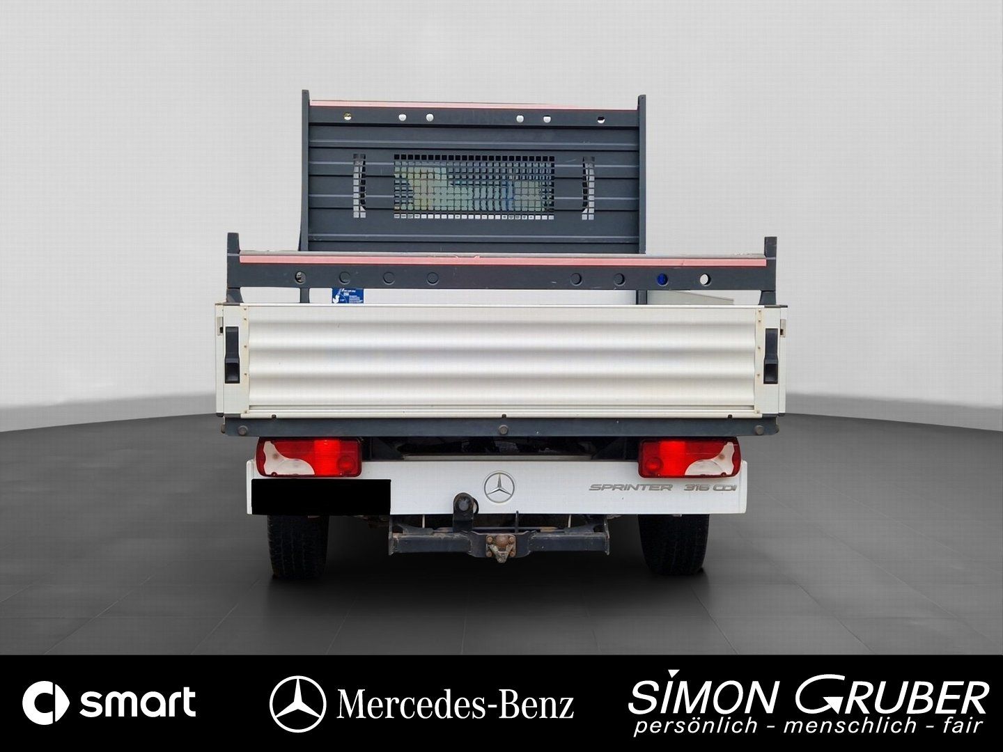 Fahrzeugabbildung Mercedes-Benz Sprinter 316 Pritsche Kompakt 3Sitze Klima AHK