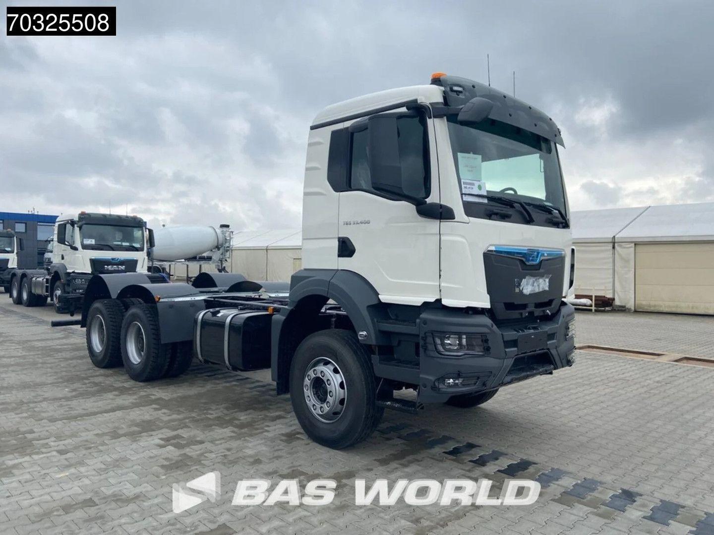 MAN TGS 33.400 6X4 NEW 6x4 chassis! Steelsuspension
