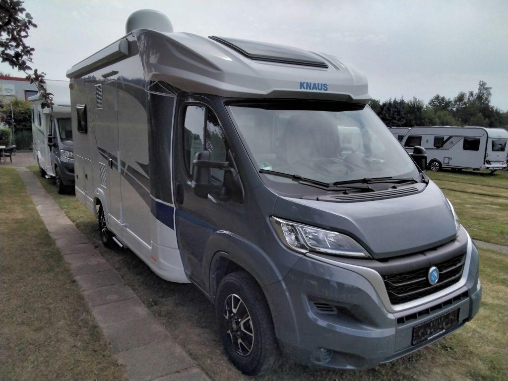 Knaus L!VE WAVE 650 MF Markise, Fahrradträger