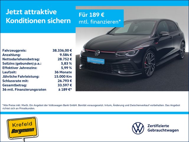 Volkswagen Golf VIII 2.0 TSI GTI Clubsport MATRIX-LED ACC