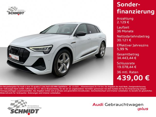 Audi e-tron 50 quattro S Line HuD eSD  MMI OptikPaket