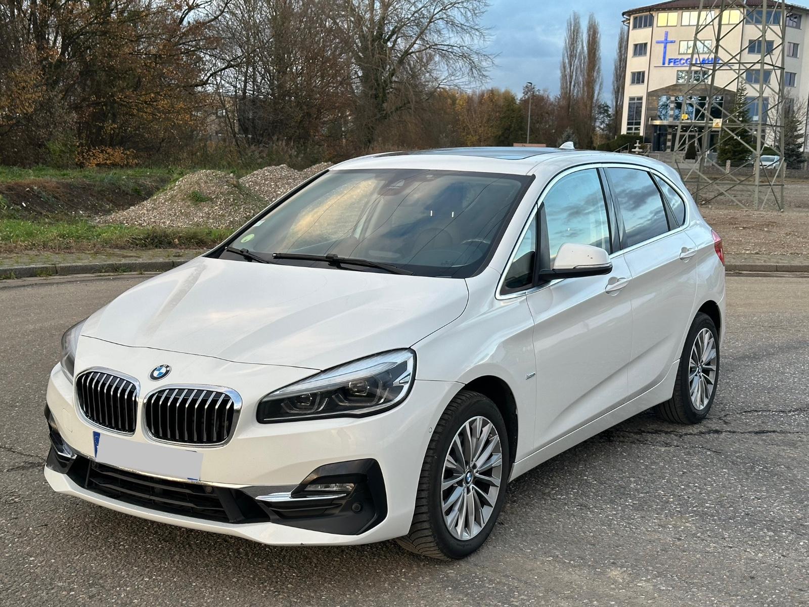 BMW Active Tourer 218 d Luxury Line Leder Braun Voll