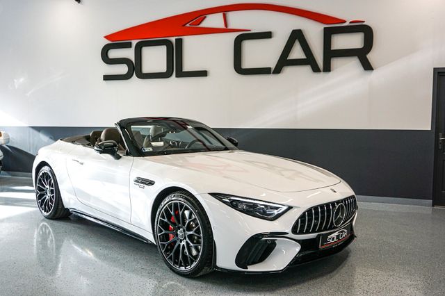 Mercedes-Benz AMG SL 55 4 MATIC+°Opalit Weißes°HUD°BURM°21"