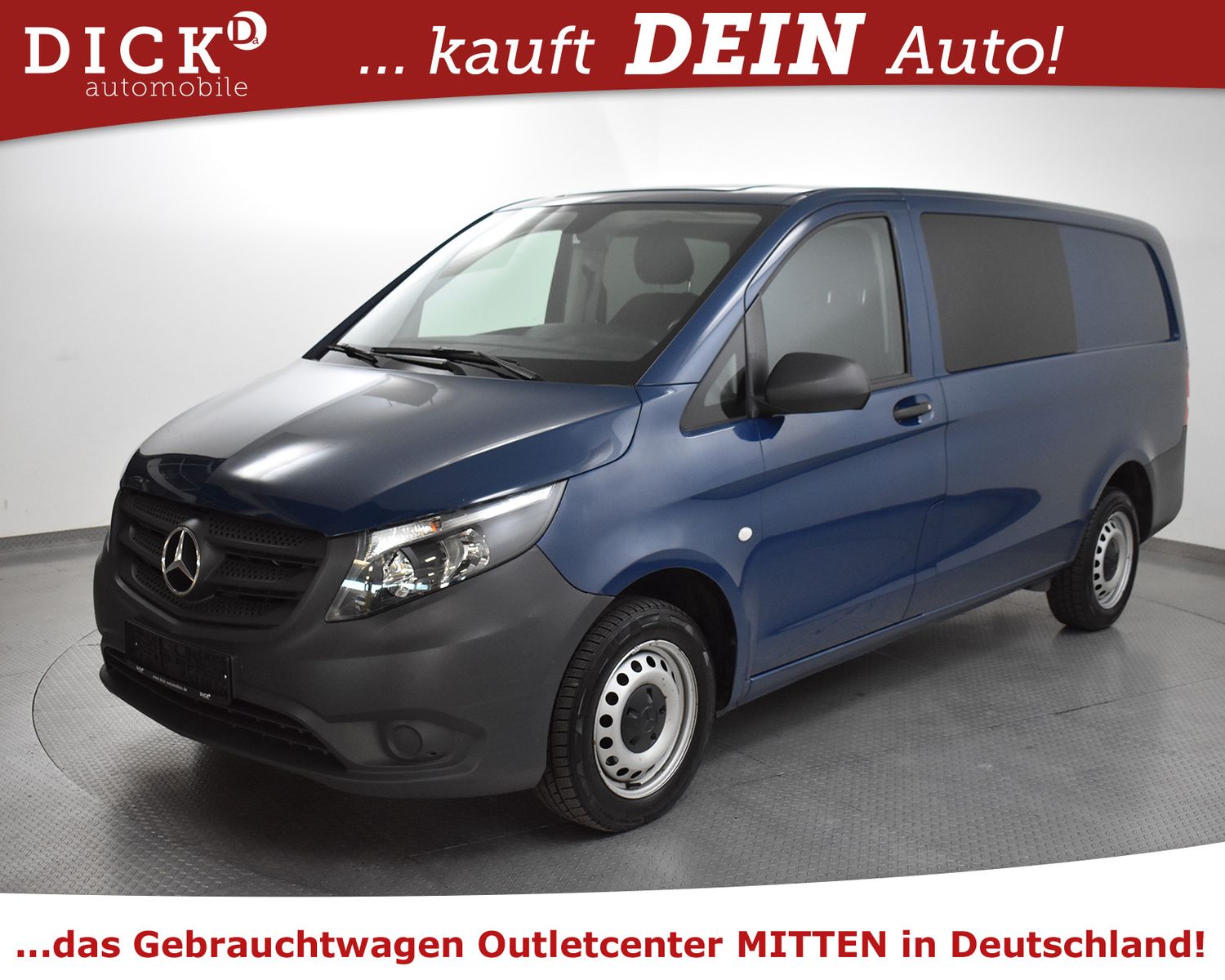 Fahrzeugabbildung Mercedes-Benz Vito Mixto 114 CDI BT Lang 4SITZE+KLIMA+TEMP+AHK