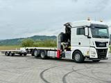 MAN TGX 26.440 * FASSI F455A.2.26E + FUNK + Anhänger - Plattform Anhänger
