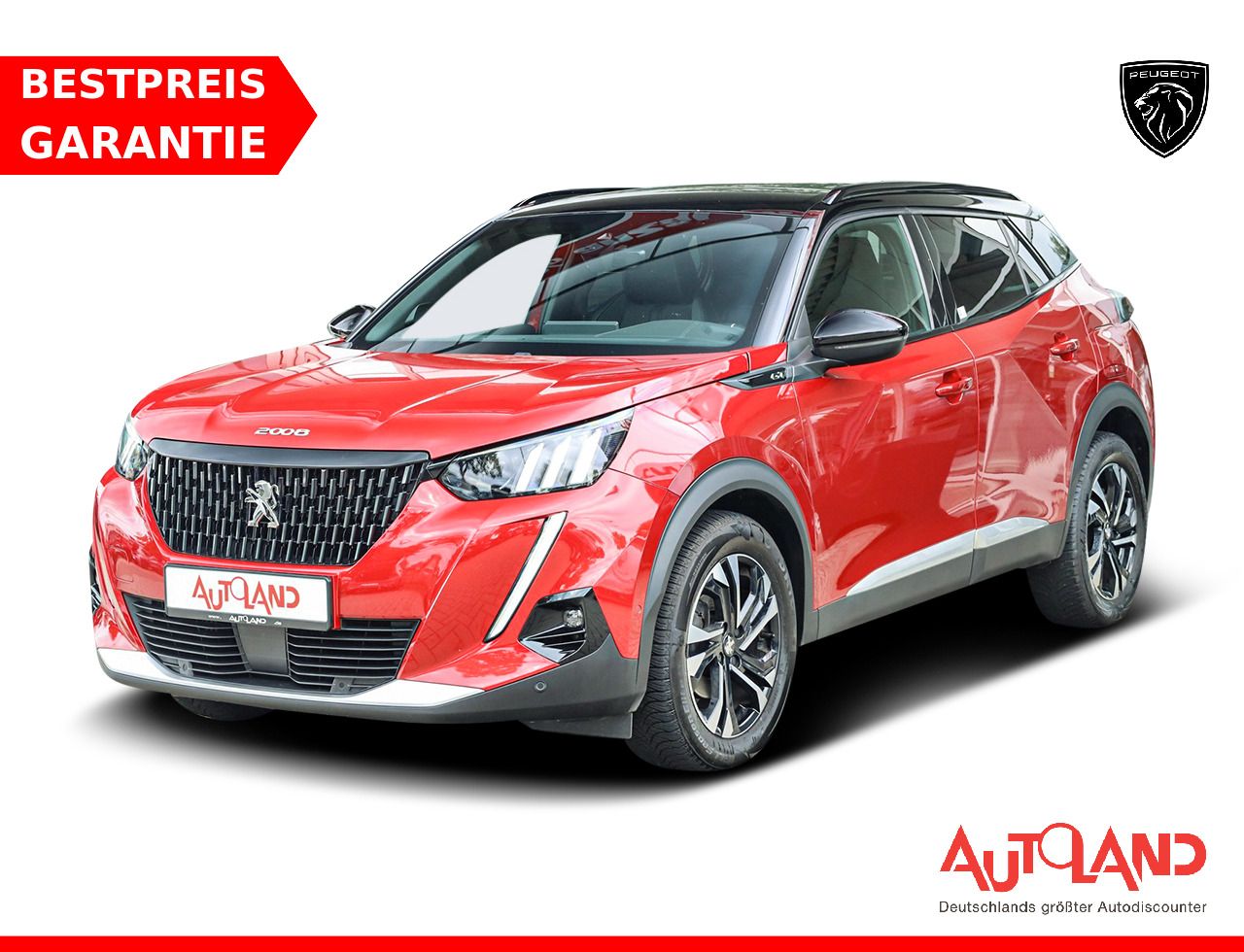 Peugeot 2008 1.2 PureTech GT Aut. LED ACC Navi Teilleder