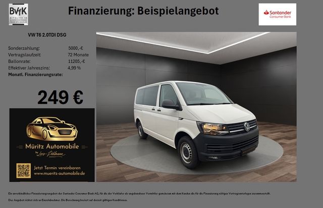 Volkswagen T6 2.0TDI DSG Standhzg/Nav/AHK/3,2to.