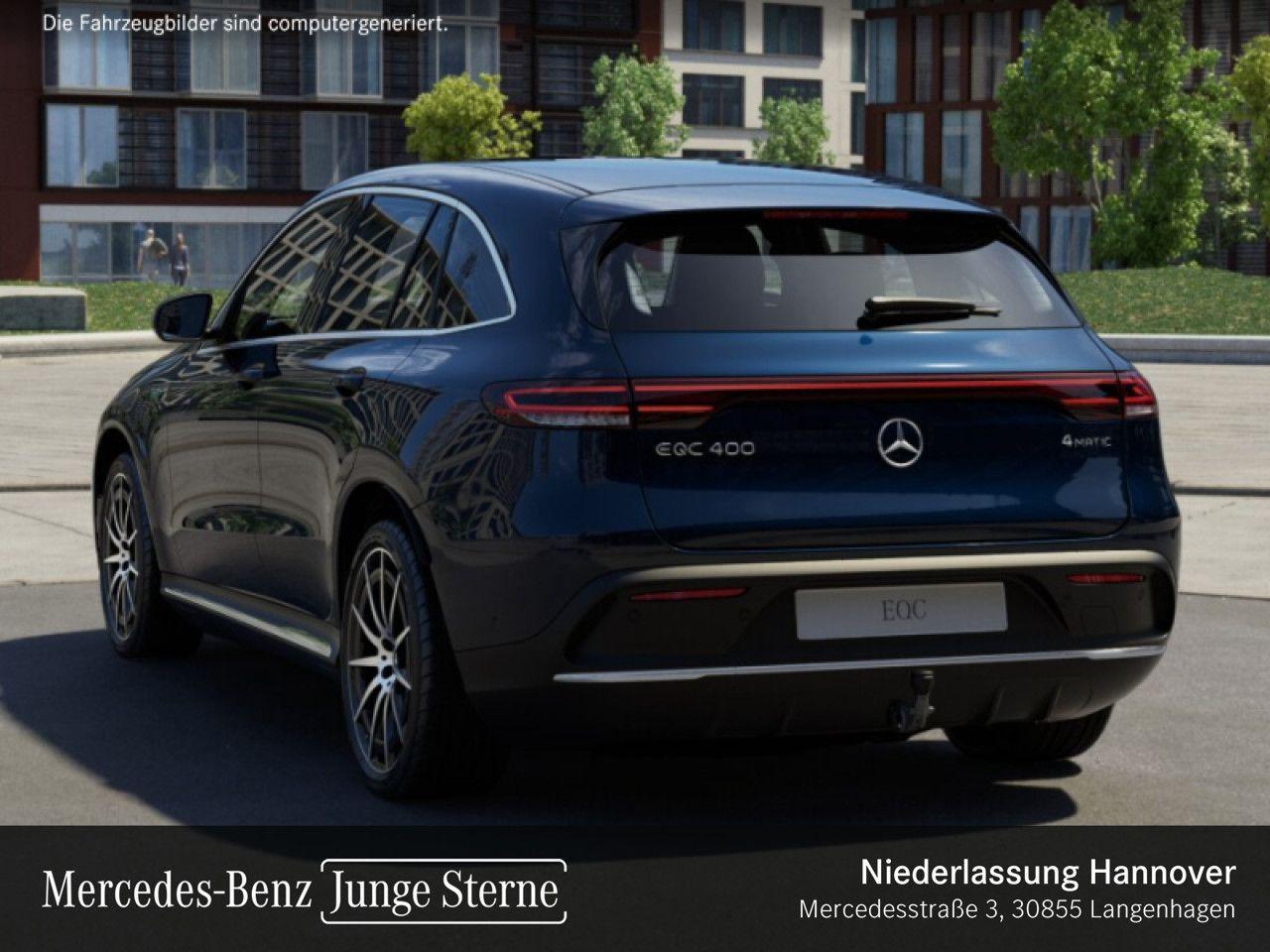 Mercedes-Benz EQC 400 4M AMG/AHK/MBeam/Sound/RFK/Ambiente