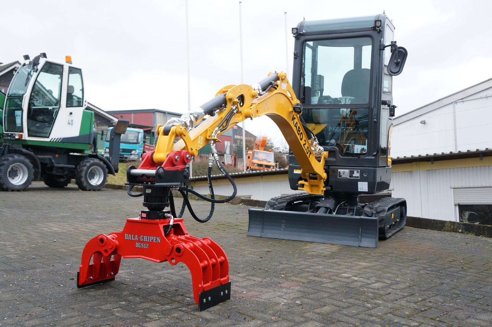 Andere 2T Minibagger Yanmar Diesel inkl Sortiergreifer