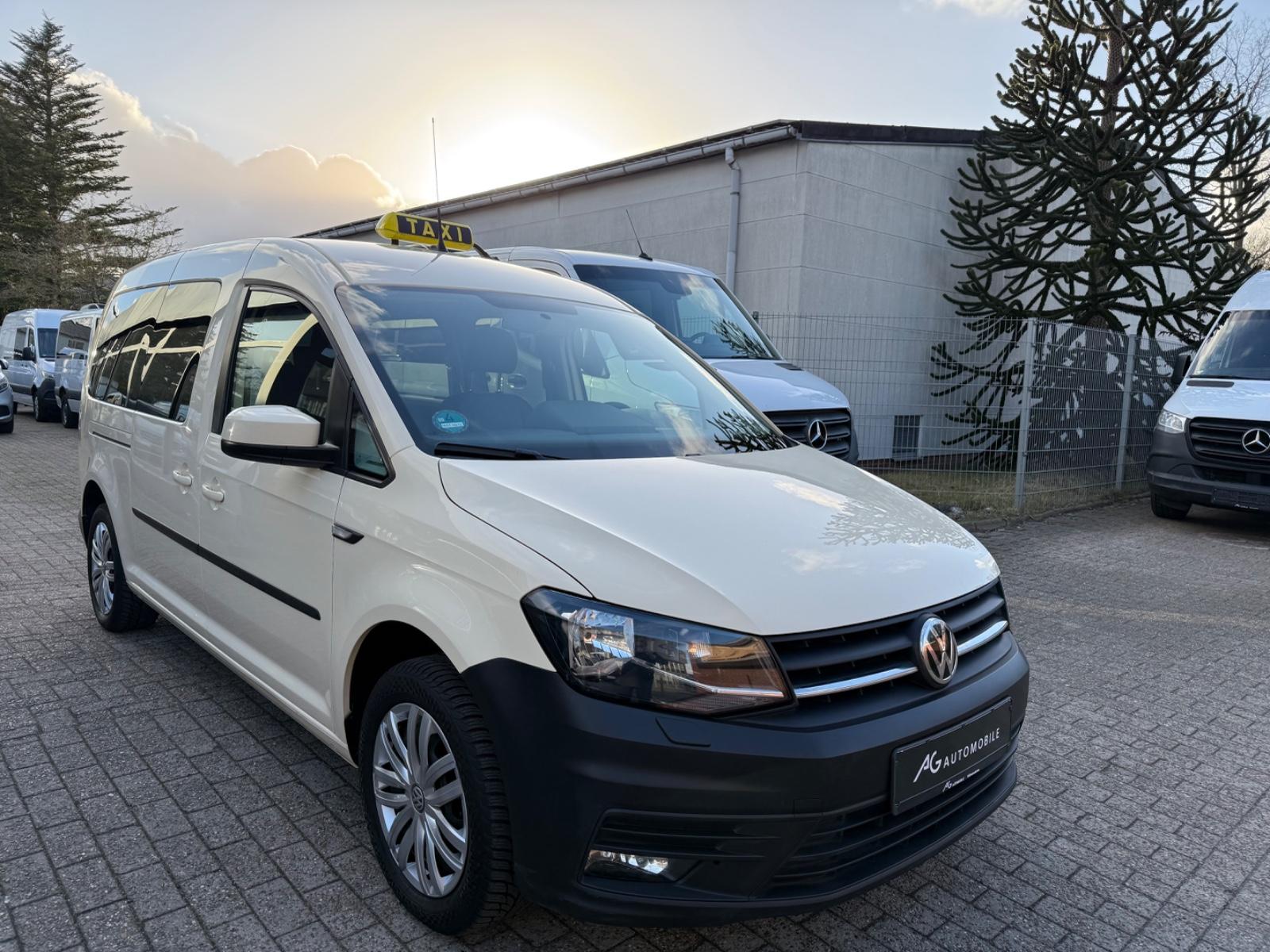 Volkswagen Caddy Maxi*Taxi Rollstuhl*7-Sitzer*Automatik*Cam