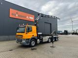 DAF CF 85.410 8x2 / HMF 3000 K6 crane (30T/m 6x exte - Abschleppwagen T4