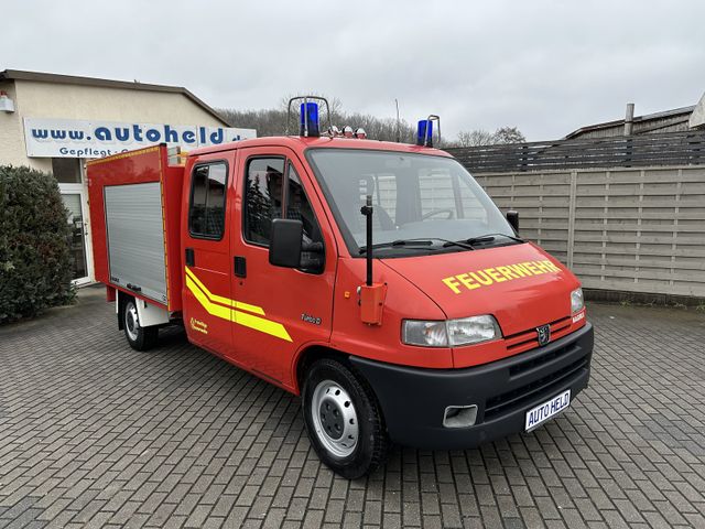 Peugeot Boxer 2.5TD DoKa LR Feuerwehr nur 11.620 Km