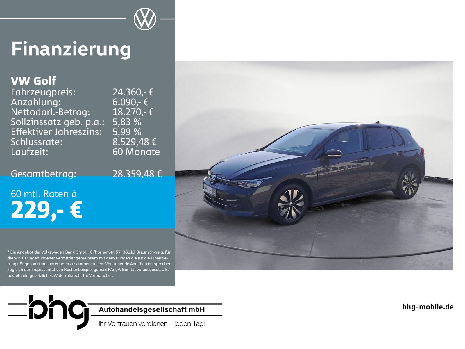 Volkswagen Golf 1.5 TSI Life *LED-PLUS*SITZHEIZUNG*ISOFIX*