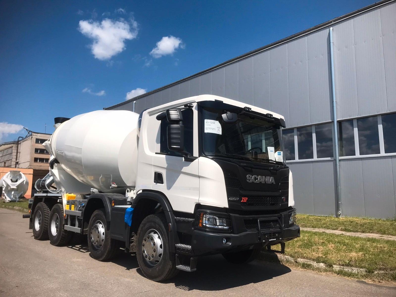 Scania P420 8X4 FML 10 M3 HARDOX, 2026