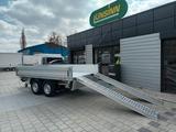 Agados ATLAS 3500 E-Hydr.+Handnotp. Aluramp. im Schacht - Agados Pkw-Anhänger