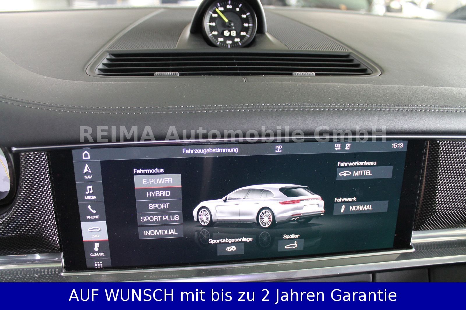 Fahrzeugabbildung Porsche Panamera Sport Turismo Turbo S E-Hybrid, Matrix