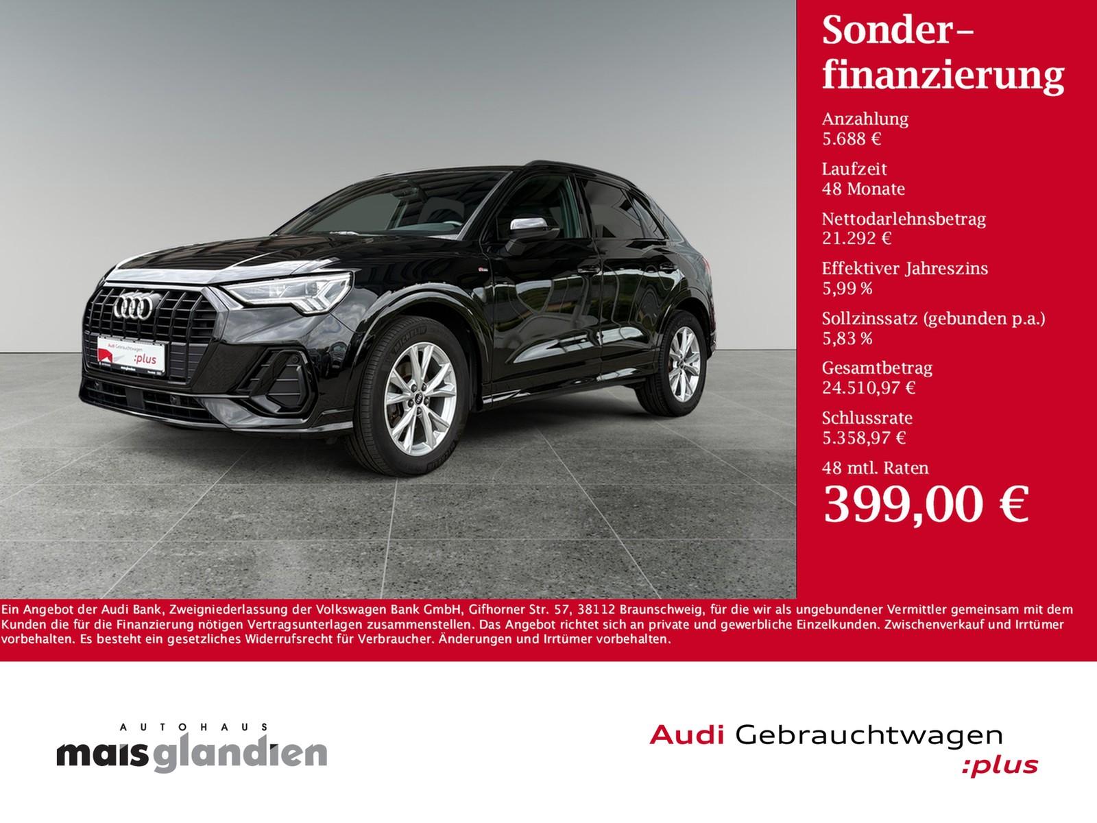 Audi Q3 35 TDI S line Edition AHK LED Navi+ Kamera