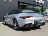 Mercedes-Benz SL 43 AMG Distronic HA-Lenkung Burmester 360 - mit Benzin-Antrieb: Silber, mit Navigationssystem, mit Klimaautomatik