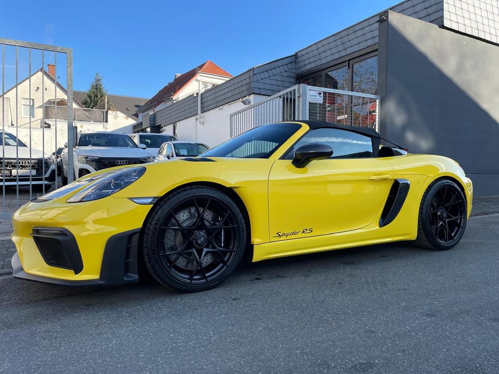 Porsche 718 Spyder RS Weissach -Carbon-Lift-Bose-Kamera-