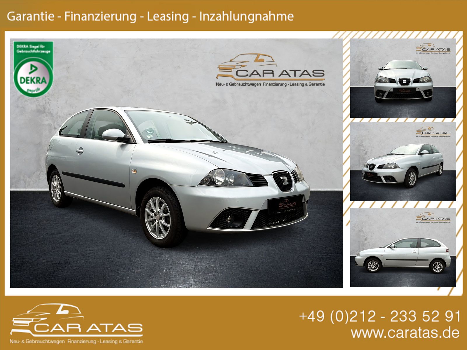 Fahrzeugabbildung SEAT Ibiza 1.4 Stylance AUTOMATIK KLIMAAUT. TEMPOMAT