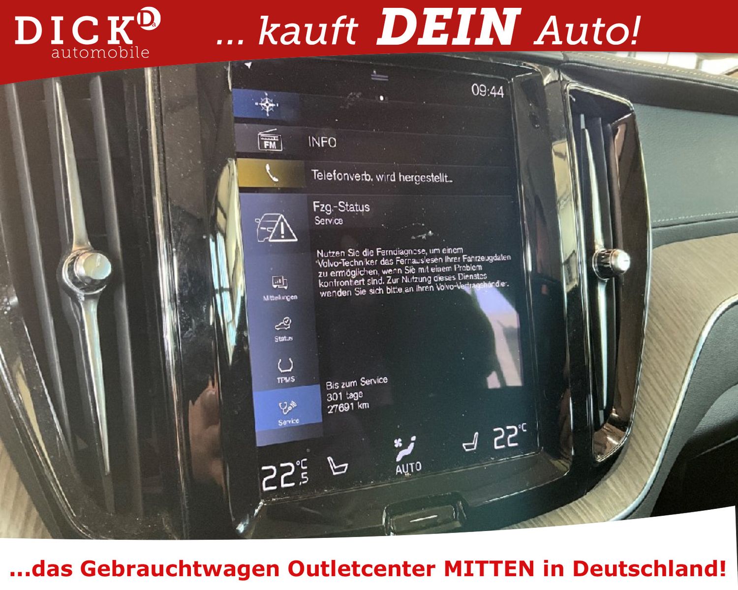 Fahrzeugabbildung Volvo XC60 T8 Hyb AWD HUD/B&W/PANO/SHZ/AHK/360°/8Fa