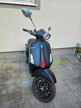 Vespa Sprint S 50, Schwarz matt, 2.300 km