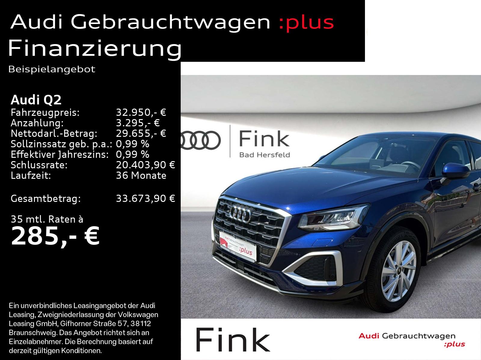Audi Q2 advanced 35 TFSI Navi Kamera