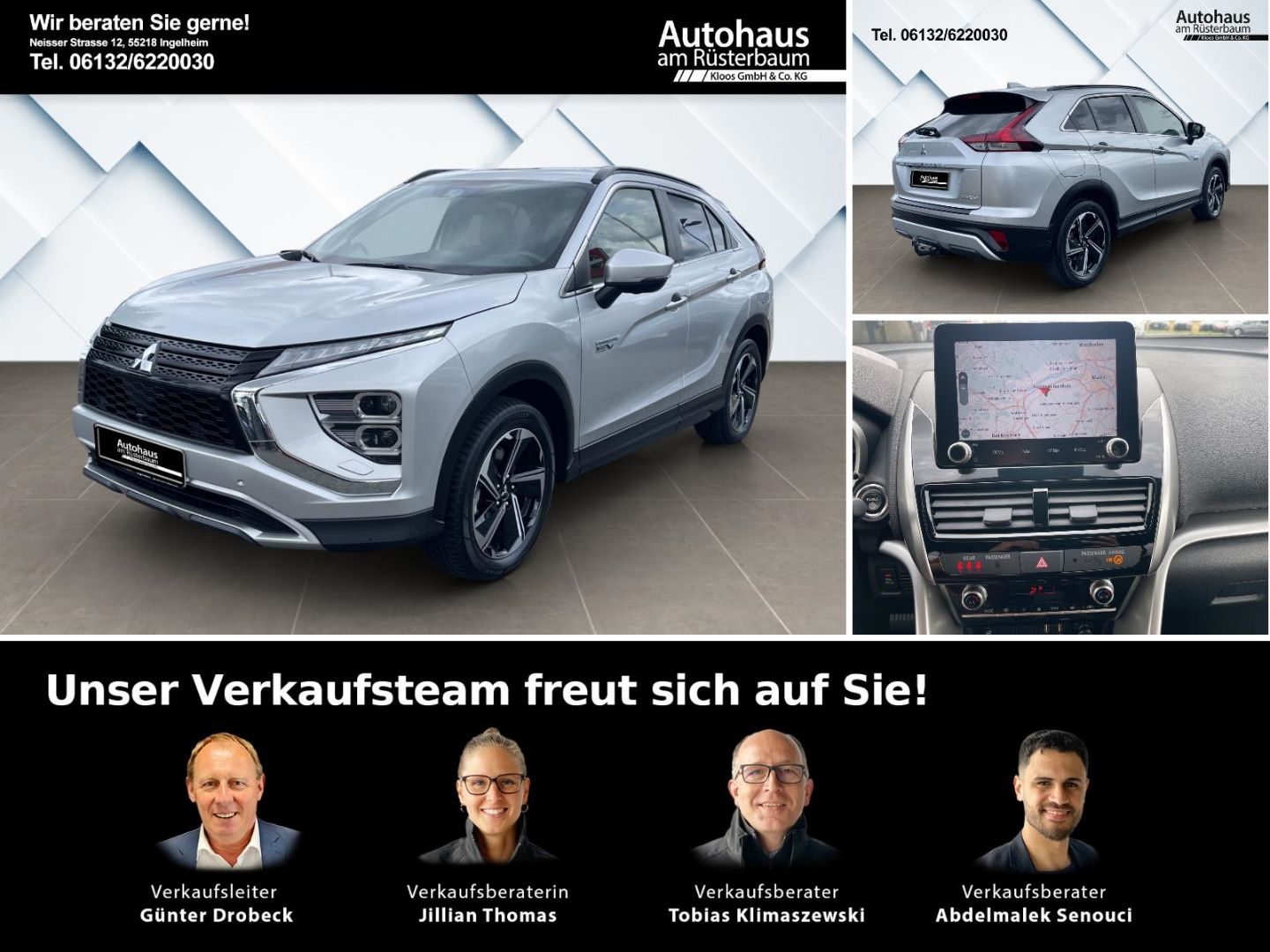 Mitsubishi Eclipse Cross PHEV PLUS Intro 4WD StandHZG 360 K