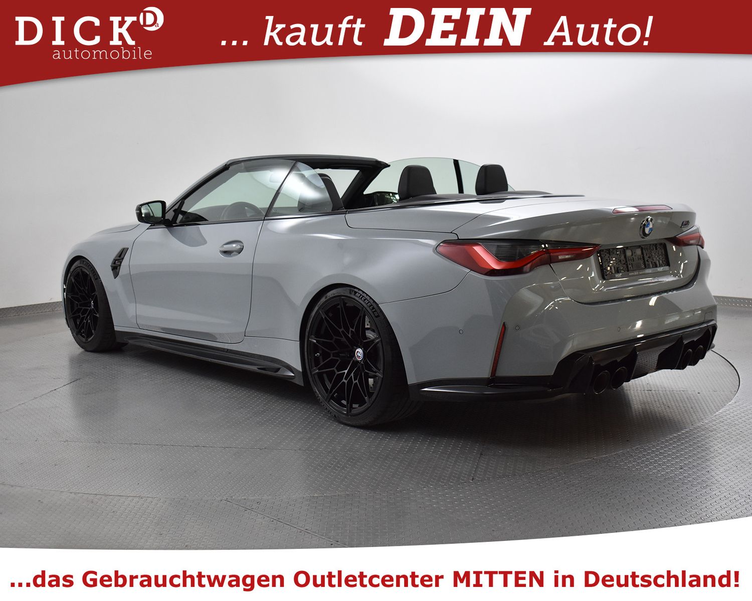 Fahrzeugabbildung BMW M4 Cabrio Comp xD CARBON+LASER+HEAD+H&K+360+VOLL