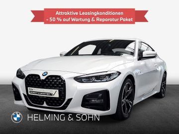 BMW Leasingangebot: BMW 420d xDrive M-Sport LED HK HiFi DAB Glasdach Kom