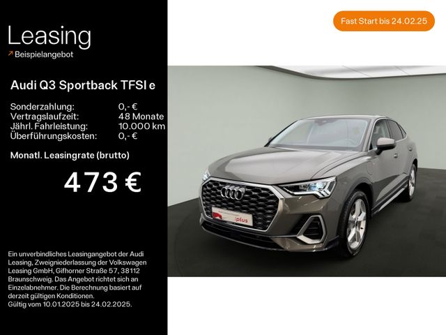 Audi Q3 Sportback TFSI e 45 S line*Navi*LED*AHK*PDC*V