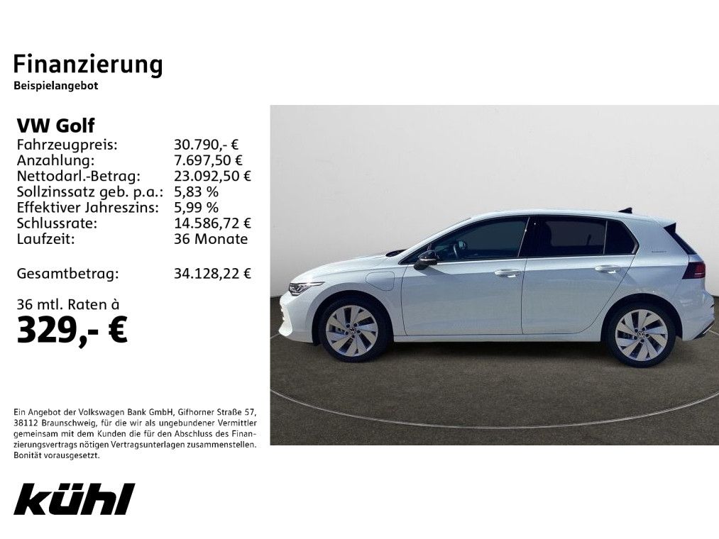 Volkswagen Golf VIII 1.5 TSI eHybrid Energy Navi,AHK,LM17 imagem 2