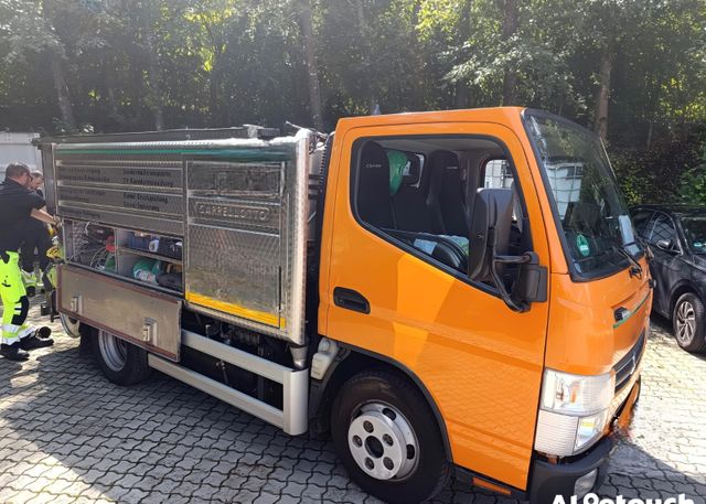 Mitsubishi Canter Cappellotto Tiefgaragenkombi Spül Saug