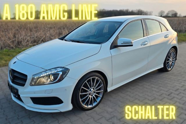 Mercedes-Benz A 180 AMG Line Xenon 18 Zoll Alu AMG Teil Leder