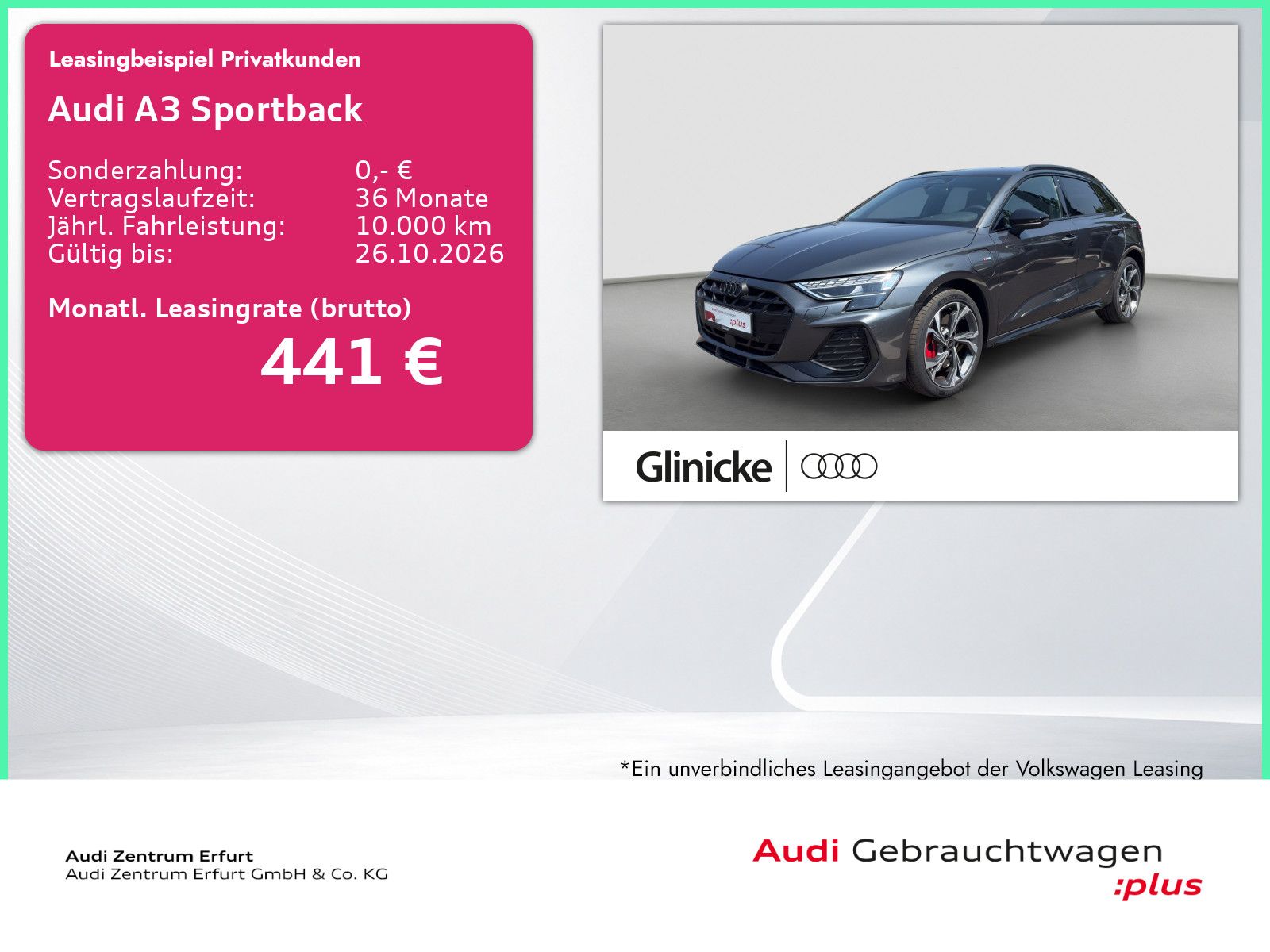 Audi A3 Sportback 45 TFSIe S line S tro. HuD Matrix-L