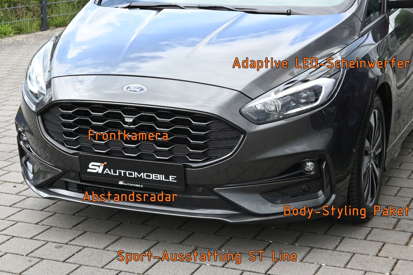 Fahrzeugabbildung Ford S-Max 2,0D EcoBlue ST-Line °ACC°AHK°STANDHEIZ°