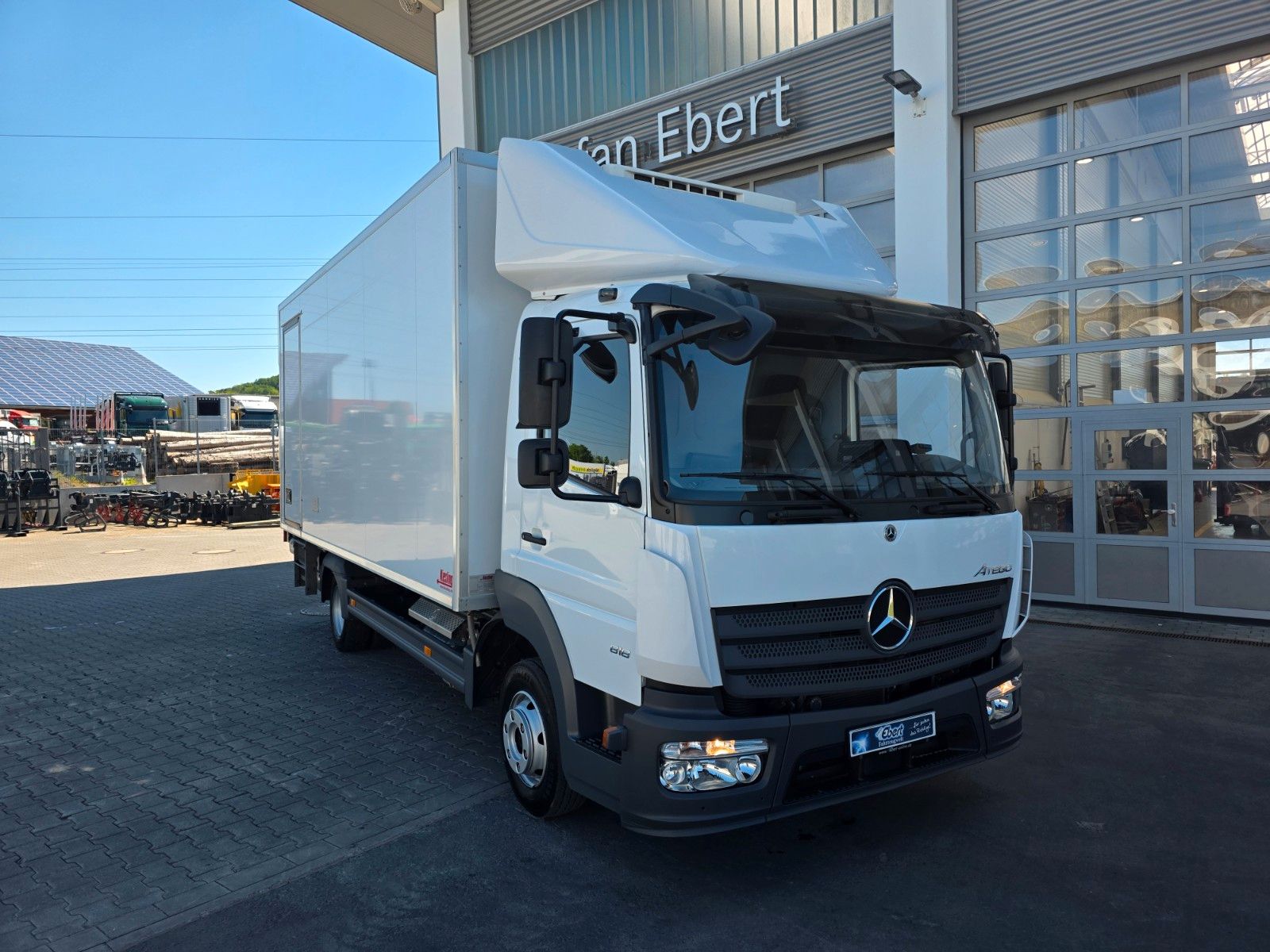 Fahrzeugabbildung Mercedes-Benz Atego 818 L ThermoKing V-600 Max LBW Klima